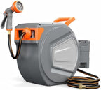 OLIXIS Retractable Garden Hose Reel, 1/2'' x 78 ft Water Hose with Nozzle by OLIXIS