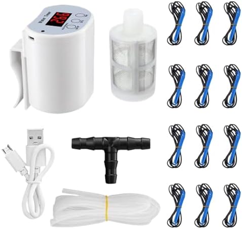 Automatic Houseplants Plant Waterer - Auto Drip Irrigation Kit, Indoor Outdoor Watering System | Easy Plant Care Solution for Balcony, Garden, Yard, Patio, Greenhouse | Intelligent Power-Off Protecti - Image 7