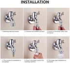 Copper Auto Stop Washing Machine Valve - Image 7