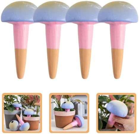 4pcs Pink Watering Spikes for Flower Hanging and Patio Plants Reusable - Image 6