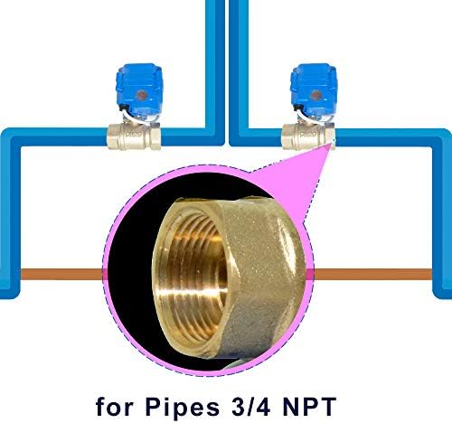 E-SDS Automatic Water Leak Shut Off Valve System with 2 Valves or Pipes 3/4 - Image 4