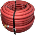 Continental 3/4" x 100' Red Contractor's Rubber Water Hose 200 PSI - Made in U.S.A. by Unknown