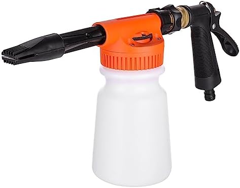 Car Foam Gun Foam and Adjustable Car Wash Sprayer with Adjustment Ratio Dial Foam Sprayer Fit Garden Hose for Car Home Cleaning and Garden Use 0.23 Gallon Bottom - Image 2