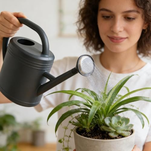 Plant Watering Can 3L Portable Detachable Long Spout Planting Supplies - Image 2