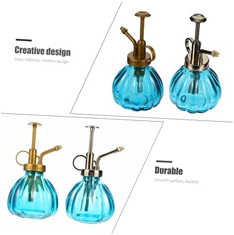 2Pcs Vintage Glass Plant Watering Spray Bottle Mister for Succulents - Image 4