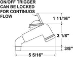 Scandvik 10278P Elbow Sprayer Handle with Trigger White, pair - Image 3