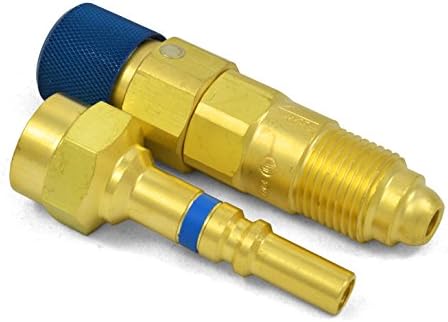 QDB33 Argon Inert Gas Regulator to Hose Quick Connect/Connector Disconnect Set, Western Enterprise by CleanItSupply