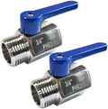 Beduan Stainless Steel 3/4" Shut Off Valve GHT Thread Garden Hose 2 PCS by Beduan