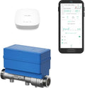 NSF Certified YoLink FlowSmart All-in-One Smart Water Meter & Auto Shutoff for 1.25" Pipes, LoRa Long-Range, Real-Time Leak Detection, 10-Year Battery, 80+ Device Ecosystem, Hub Included – YS5018 by YoLink