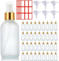Youlina 36 Pcs 4oz Glass Spray Bottles Fine Mist, Clear, Simple, Reusable by Unknown