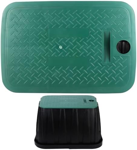 Irrigation Water System Replacement, 12×17 Valve Box Cover, Rectangular Sprinkler Valve Box Lid, for Irrigation Control Valve Box by Unknown