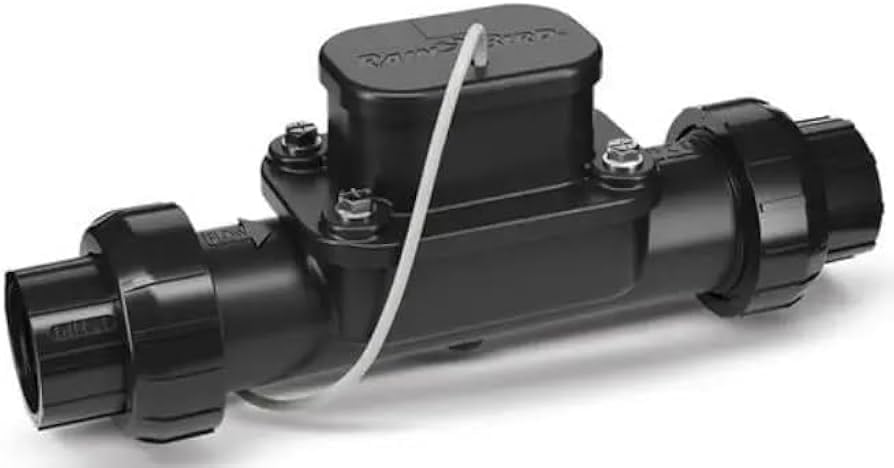 Rain Bird FG100 1-Inch Wired Flow Sensor – Plastic Body with NPT Threaded Unions – Accurate Real-Time Flow Monitoring for Irrigation Systems by RainBird