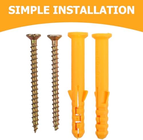 Amosfun Wall Mounted Vacuum Cleaner Hose Hook Space Saving Hose Holder Wall Bracket for Vacuum Accessories Storage with Screws 7.08 x 6.29 x 5.31 Inch - Image 6