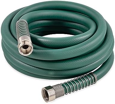 Camco EvoFlex 25-Ft Water Hose - RV Drinking Water Hose Contains No Lead, No BPA & No Phthalate - Flexible Design w/Stainless Steel Strain Relief Ends - 5/8” Inside Diameter, Green22581) - Image 2