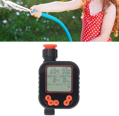 Automatic Watering Timer G3/4 Female Thread Programmable LCD Display Digital Irrigation Water Timer with Rain Sensor for Faucet - Image 6