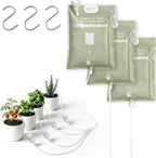 3Pcs 6.5L Automatic Vacation Plant Waterer Bag,Plant Self Watering Devices by BLUASPAY