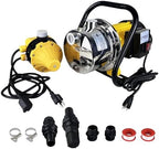 1HP 18gpm Shallow Well 110V Booster Pump Portable Garden Pond Water Transfer Pump Electric Yard Pool Cover Draining Pump Above Ground Irrigation Pump (J100-electronic switch) by TDRFORCE