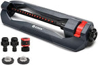 Eden 95124 Adjustable 4-Way Mini Turbo Oscillating Sprinkler W/Quick Connect Starter Set, Covers up to 4,069 sq. ft. Heavy Weight Base and Eden 96213 Lawn & Garden Essential Oscillating Sprinkler | Water Sprinkler for Yard,Covers up to 3,600 sq. ft., H... - Image 5