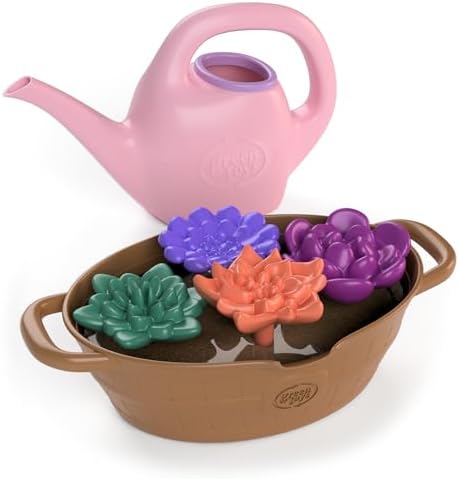 Green Toys Bloom Color Changing Watering Can Set - Image 2