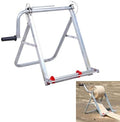 Folding Single Spool Cable Rack, Hose Reels, cable caddy, garden hose reel by YIYUESHIJIU