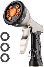 Besiter Garden Hose Nozzle Sprayer, Heavy Duty Metal Water Hose Nozzle by Besiter