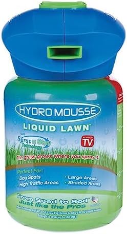 Hydro Mousse Liquid Lawn System – Grass Seed Spray Kit for Spot Repair & Full Lawn Seeding – Easy-to-Use Patch Solution for All Grass Types (Pack of 2) - Image 2