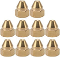 Omabeta 10PCS Brass Misting Nozzle Durable Fine Spray for Plant Irrigation and Cooling System (G1/2 Inch) by Omabeta