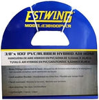 Estwing E38100PVCR 3/8" x 100' PVC/Rubber Hybrid Air Hose with 1/4" Brass Fittings, 3/8 x 100 (Pack of 4) - Image 6