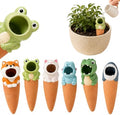Terracotta Watering Spikes, Animal Shape Automatic Self-Watering Globes, Slow Release Plant Waterer Devices for Indoor Outdoor Plants, Home, Office, Balcony & Patio (2 Set) by UIRPK