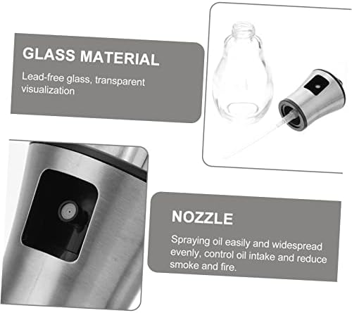 Stainless Steel Spray Bottle，1pc Oil Sprayer Bottle for Cooking Barbecue and Baking Control Quantity Lightweight Design - Image 5