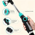18" Garden Watering Wand - 8 Spray Patterns, 180° Adjustable - Image 6