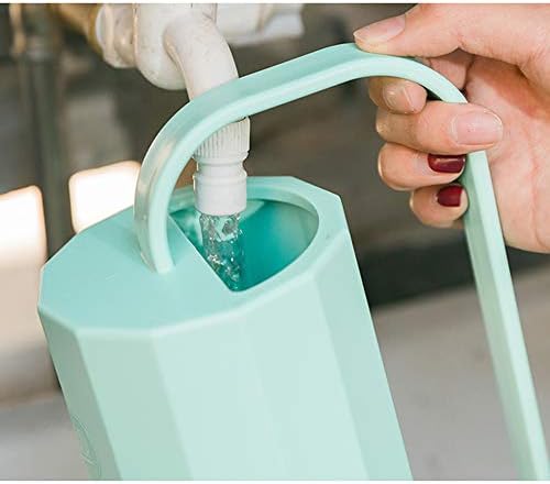 Fashion Long Spout Watering Can for Indoor Outdoor Plants 1.8L Watering Pot (White) - Image 6