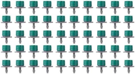 Drip Irrigation Emitters 400PCS Drip Irrigation System Plant Watering Set Watering Kits Adjustable Drippers Irrigation(Green-400pcs) by Unknown