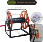 Portable Metal Garden Hose Reel, Wall Mountable Hose Organizer For 1/2 3/4 1 Inch Hoses, Lawn Watering, Cable Storage,2Cm/0.7In - Image 5