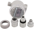 Solar-Powered Water Timer, LCD Screen Automatic Irrigation Controller, Eco-Friendly System for Home Gardening by Unknown