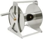 164ft Stainless Steel Garden Hose Reel, Wall Mount/Floor/Cart with Crank by DuYouG