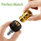 FIXFANS Pressure Washer Adapter Sets,Pressure Washer Hose Reel - Image 5