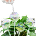 4 Pack Plant Watering Globes - 380ml Self-Watering Bulbs, Automatic Plant Waterer for Indoor & Outdoor Potted Plants, Vacation Plant Care Essential, Decorative Glass Design (380ml/13oz) by KTBLVFN