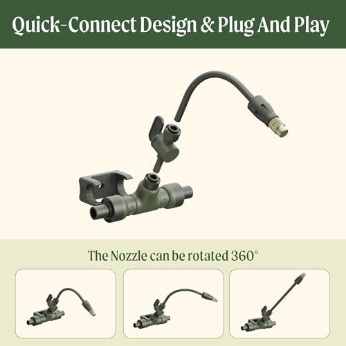 Vego Garden Irrigation Kit - Drip Irrigation System for Raised Garden Beds, Efficient Watering Solution for Vegetables, Flowers, and Plants, Easy DIY Installation (Small) - Image 2