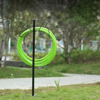 Freestanding Garden Hose Holder Iron Stand for Outdoor Storage - Image 3