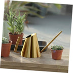 400ml Stainless Steel Watering Can for Indoor Plants, Golden - Image 2