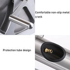 Portable Stainless Steel Wall Mount Hose Reel (Silver +DN15 20m blue pipe) - Image 6