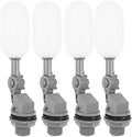 4pcs DN15 Thread Diameter 20mm Floating Ball Valve Shut Off 1/2 Inch Automatic Fill Feed Humidifier Tank Water Level Control Wat by Unknown
