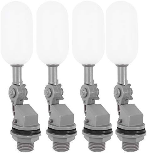 4pcs DN15 Thread Diameter 20mm Floating Ball Valve Shut Off 1/2 Inch Automatic Fill Feed Humidifier Tank Water Level Control Wat by Unknown