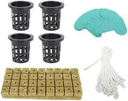 Rockwool Cubes and Net Pots for Indoor Gardening, Size 1 Inch, - Image 4