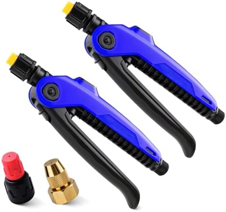 NEWISHTOOL High Pressure Sprayer Hose Nozzle, Air Hose Water Spray Nozzles by NEWISHTOOL