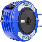 Macnaught R3 Thermoplastic Heavy Duty Retractable Hose Reel 1/2 in x 65 ft for Air & Water, 300 PSI, Blue - Image 2
