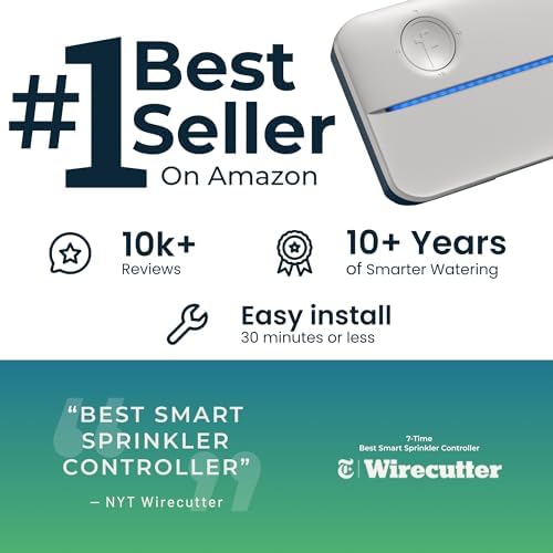 Rachio 3: Smart Sprinkler Controller, 16-Zone (Simple Auto Scheduling + Local Weather Intelligence. Save Water w/ Rain, Freeze & Wind Skip), Fast & Easy Install - Image 2
