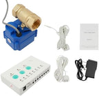 Water Leak Detector with Shutoff Valve,Sensors and Sounds Alarm, Automatic Water Leak Shut Off Valve System for Pipes 3/4 NPT, Flood Prevention for Laundry Washing Machines,Water Heaters by SHOUMANUAL