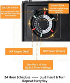 Mechanical Pool Pump Timer,Twist-Lock NEMA L5-20R - Image 5